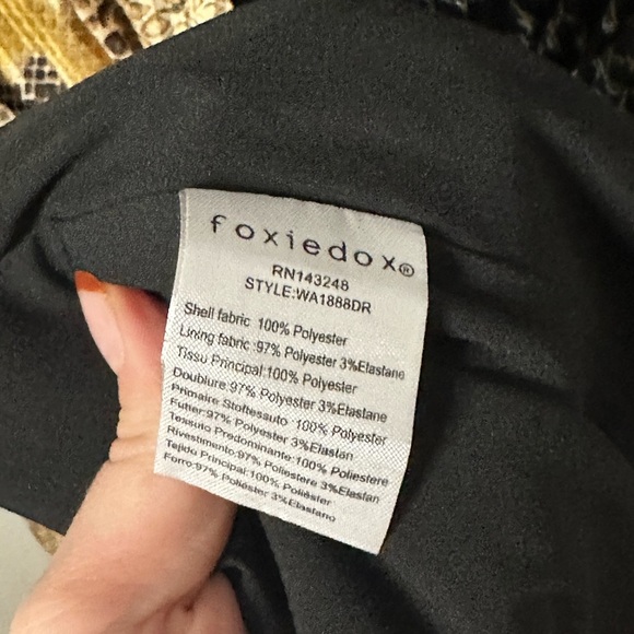 Anthropologie FOXIEDOX Nalia Wrap Dress Size Small - Picture 7 of 7